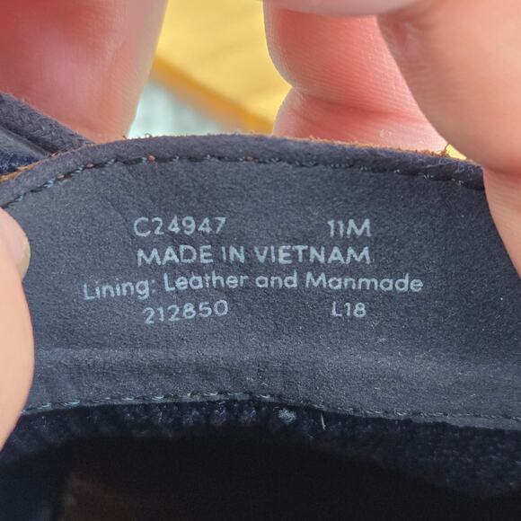 Cole Haan ZeroGrand Stitchlite Marine Blue Wingtip Casual Daily Oxford Mens 11 M - Picture 14 of 14